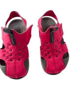 Nike Sunray Protect 2 Summer Water Active Play Pink Sandals Girls Toddler Sz 8.5